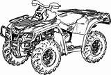 Driving ATV Coloring Page  Free Printable Pages For Kids sketch template