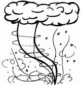 Tornado Coloring Pages For Kids sketch template