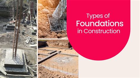 Types of Foundation and their Uses in Building Construction