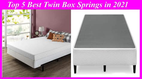 Top 5 Best Twin Box Springs in 2021 | High Quality Twin Box Spring - YouTube