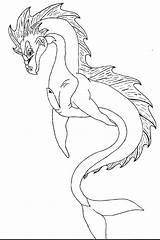 Online coloring Pages Sea monster Coloring For Kids sketch template