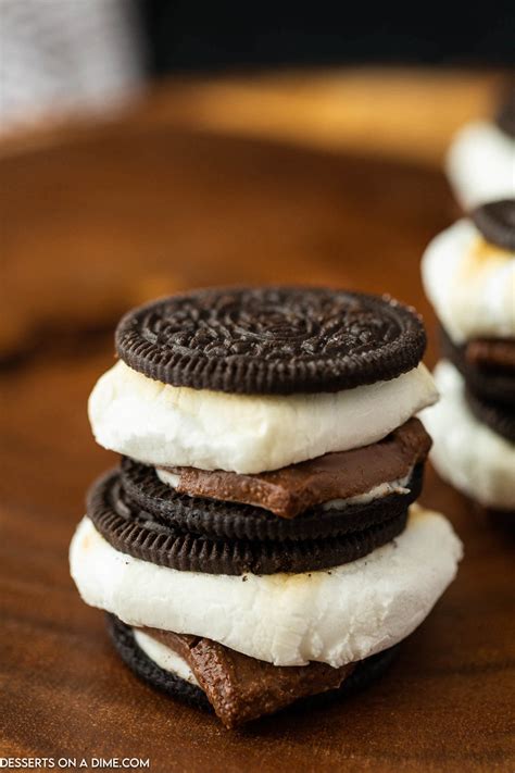 Oreo S'mores - Desserts on a Dime