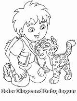 Printable Diego Coloring Pages sketch template