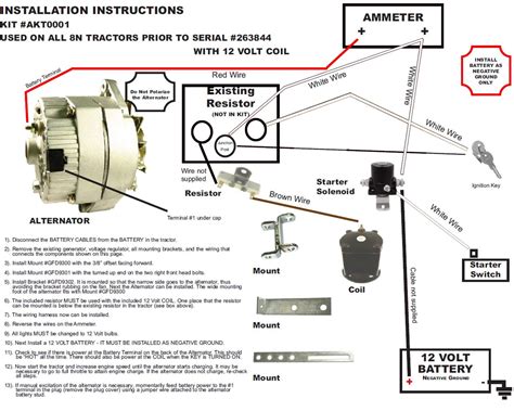 Ford 8n Alternator Conversion Diagram