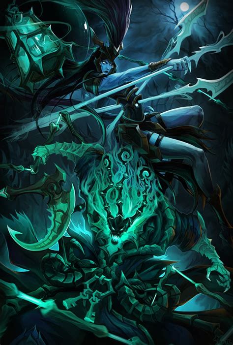 Thresh and Kalista League of Legends Fan Art League Of Legends Fan-Art ...