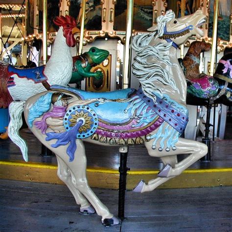 National Carousel Association - Oaks Amusement Park Carousel - Outside ...