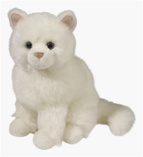 White Cat Plush Toy, HD Png Download - kindpng