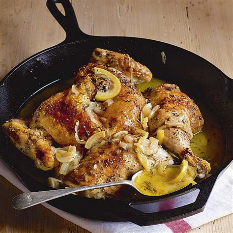 Barefoot Contessa | Skillet-Roasted Lemon Chicken | Recipes