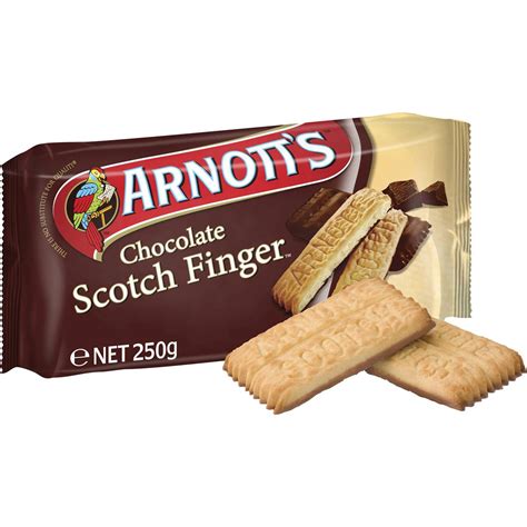 Arnott's Chocolate Scotch Finger Biscuits 250g | Woolworths