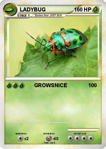 Pokémon LADYBUG 21 21 - GROWSNICE - My Pokemon Card