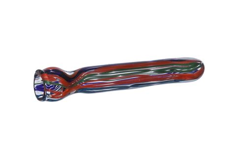 Thick Glass Chillum Colorful | Bongin.com | Bongin.com