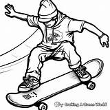 Skateboard Coloring Pages  Free & Printable sketch template