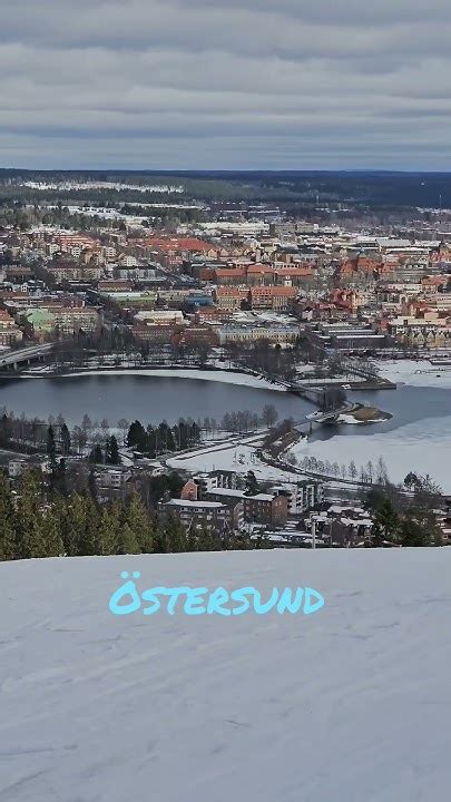 Sweden. Östersund #shorts #nordic #scandinavia #northernsweden #skiing - YouTube