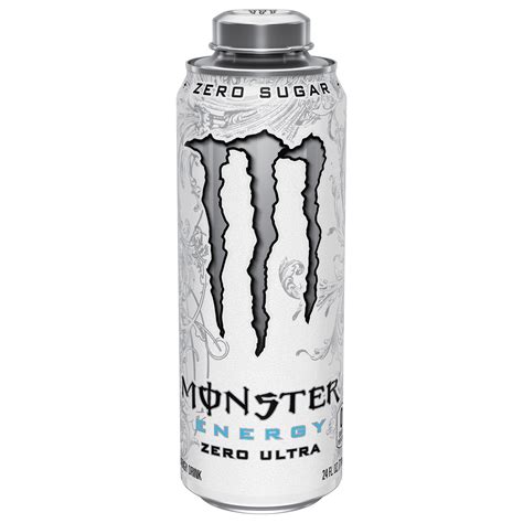 Monster Energy Zero Ultra, Sugar Free Energy Drink, Single 24 fl oz ...