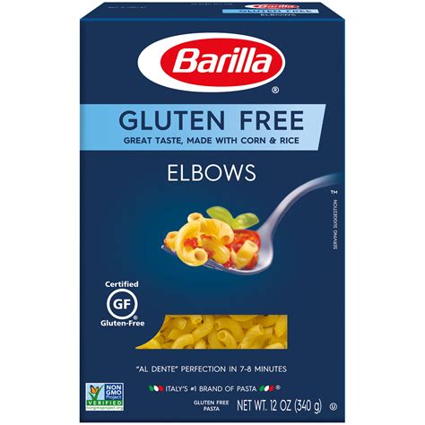 Barilla® Gluten Free Pasta Elbows 12 oz - Walmart.com