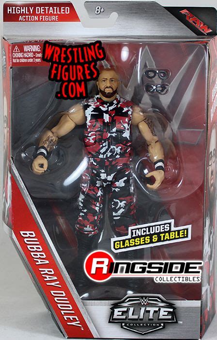 Bubba Ray Dudley (Dudley Boyz) - WWE Elite 45 WWE Toy Wrestling Action ...