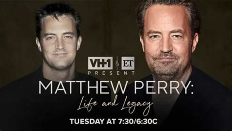 Matthew Perry: Life and Legacy,' the tribute special is scheduled to ...