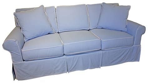 Rowe Nantucket A910-000 Casual 3 Seat Slipcover Sofa | Esprit Decor Home Furnishings | Sofas