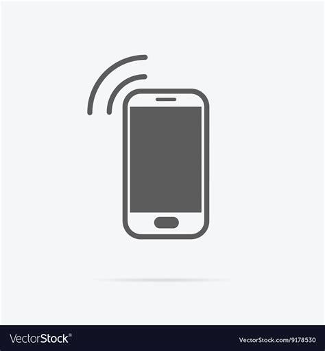 Smartphone icon Royalty Free Vector Image - VectorStock