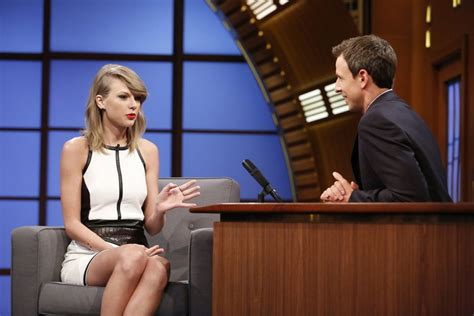 First Look: Taylor Swift Appears on "Late Night with Seth Meyers"