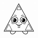 Triangle Coloring Pages sketch template
