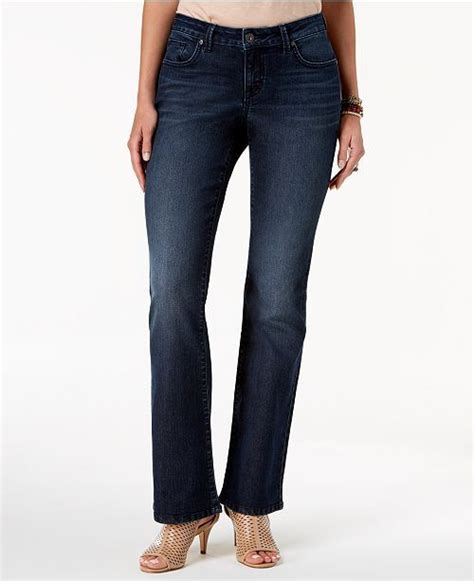 Style & Co Curvy-Fit Bootcut Jeans, Created for Macy's & Reviews ...