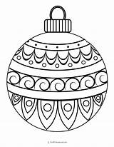 34 Christmas Ornament Coloring Pages sketch template