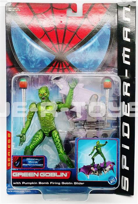 Marvel's Spider-Man Green Goblin Action Figure Series 2 Toy Biz 2002 #43712 NRFP - Walmart.com