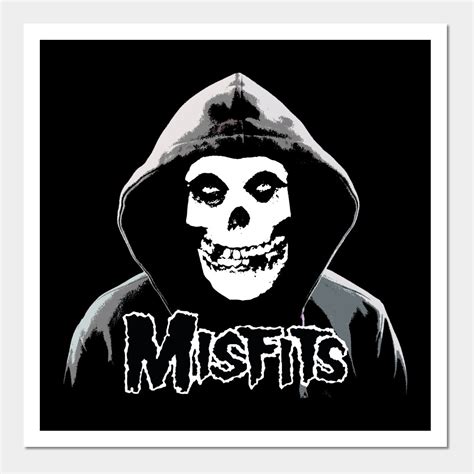 Crimson Ghost Hood - The Misfits Wall And Art Print | Misfits in 2022 ...