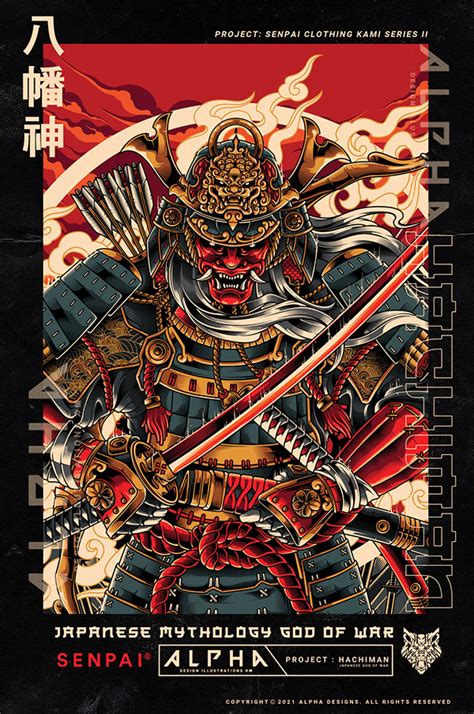 Hachiman God Tattoo : Hachiman Behance Senpai | Carisca Wallpaper