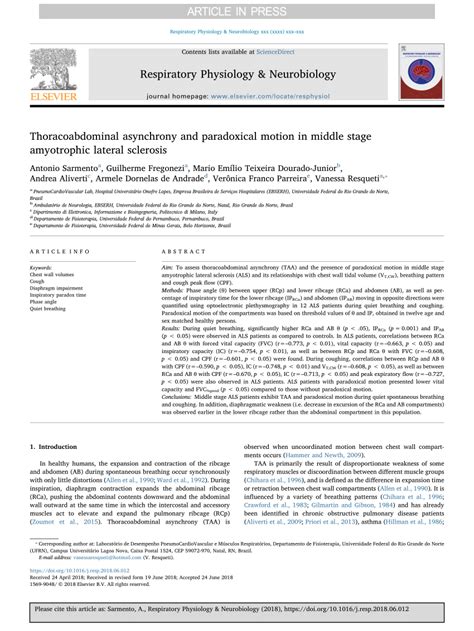 (PDF) Thoracoabdominal asynchrony and paradoxical motion during cough and quiet breathing in ...