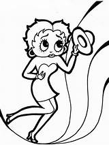 Cartoon Character Betty Boop coloring Page  Download Print Or Color sketch template