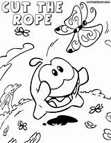 Cut The Rope Coloring Page To Download And Print  sketch template