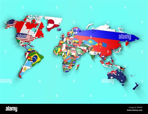 Political map of world hi-res stock photography and images - Alamy