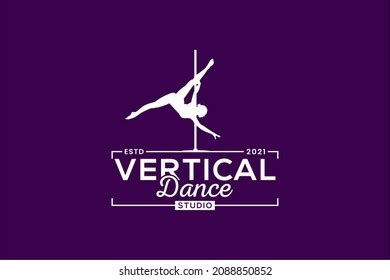 Vertical Dance Stripper Logo Design Inspiration Stock Vector (Royalty Free) 2088850852 ...