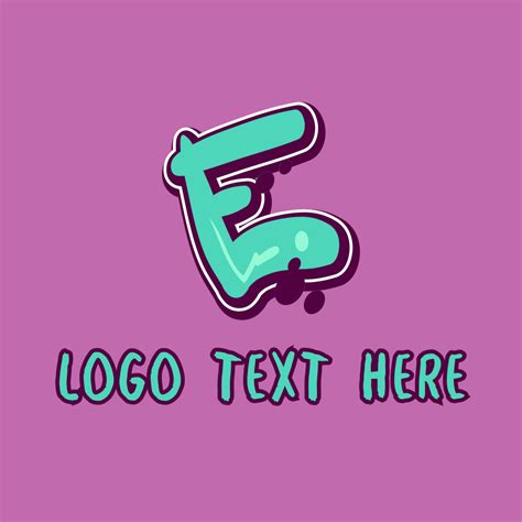 Modern Graffiti Letter E Logo | BrandCrowd Logo Maker