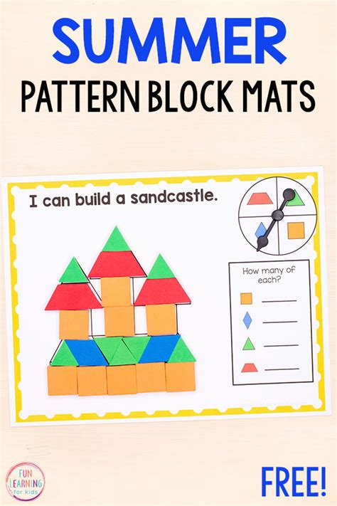 Pattern Blocks 20 Ideas Activities Free Printables, 43% OFF