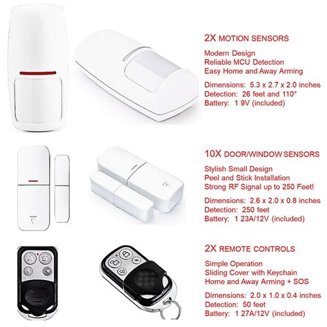 Wireless Home Security System - DIY Alarm System with Cameras