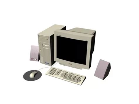 Multimedia Computer System 무료 3d 모델- .Max, .Vray - Open3dModel