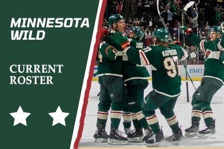 Minnesota Wild Current Roster & Players Lineup (2021-2022)