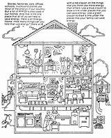 USSSP  Baloos Bugle Colorful Pictures Coloring Pages House sketch template