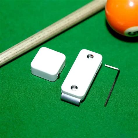 Magnetic Snooker Pool Cue Chalk Holder with Belt Clip Snooker ...