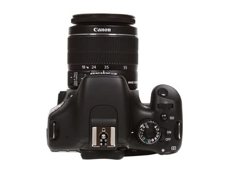 Canon EOS Rebel T2i Black Digital SLR Camera w/ EF-S 18-55mm IS II 10 ...