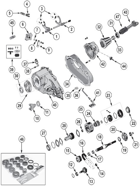 NP231 Replacement Parts ('97-'06) | Quadratec