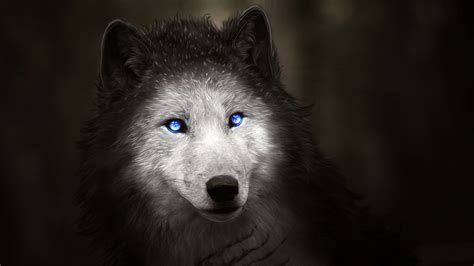 Wolf with Blue Eyes Wallpapers | HD Wallpapers | ID #25058