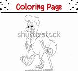 6 Girl On Crutches Coloring Page Royalty Free Images Stock Photos  sketch template