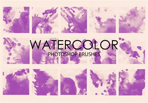 Free Watercolor Wash Photoshop Brushes 2 - Free Photoshop Brushes at ...