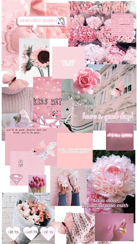 Aesthetic Computer Backgrounds Collage Pink Pink Aesthetic Collage | Images and Photos finder