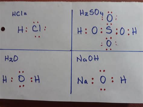 Naoh Lewis Dot Structure