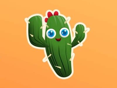 Fortnite cactus emoticon by Andy Hunt on Dribbble